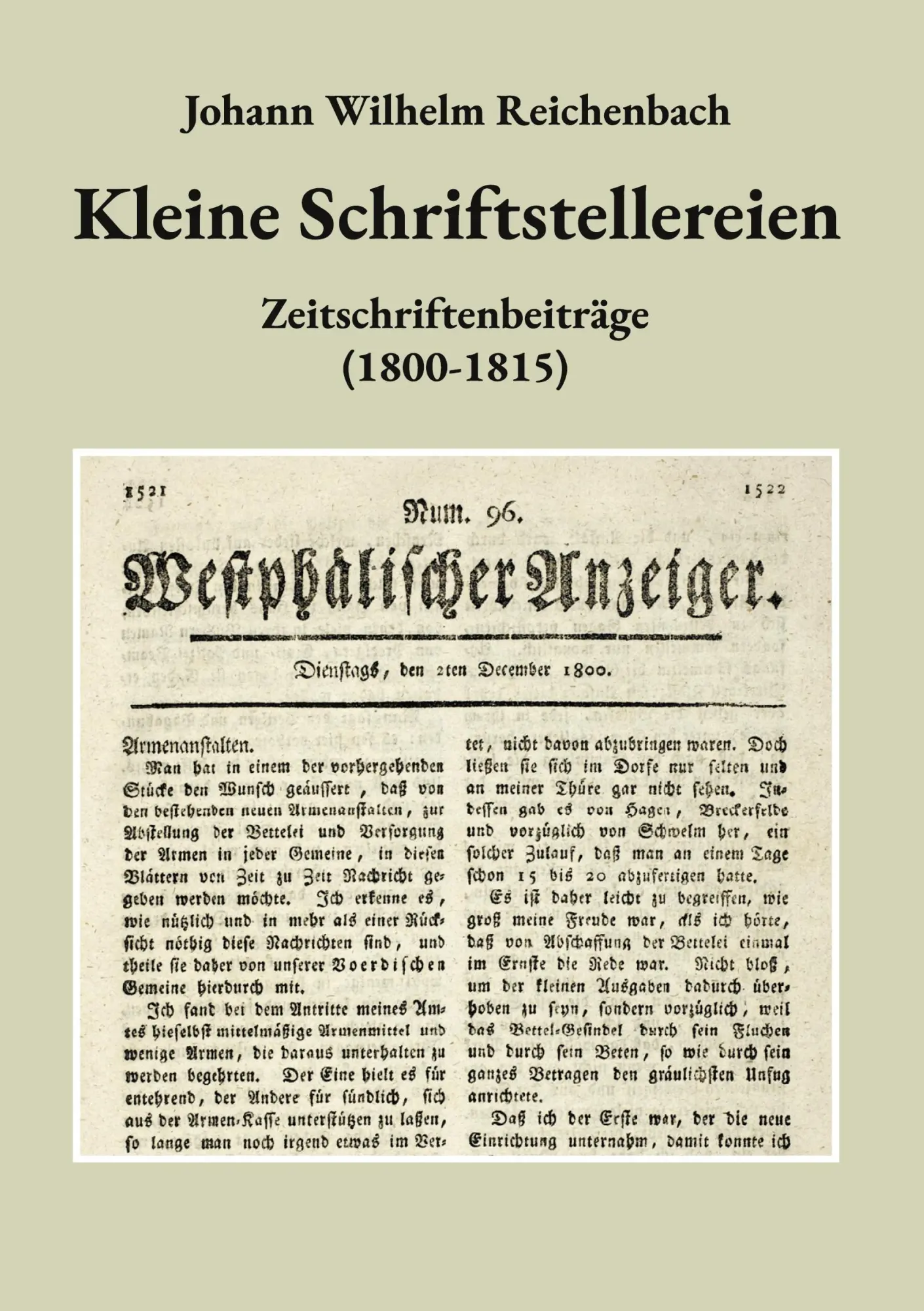Cover: 9783695102280 | Kleine Schriftstellereien | Zeitschriftenbeiträge (1800-1815) | Buch