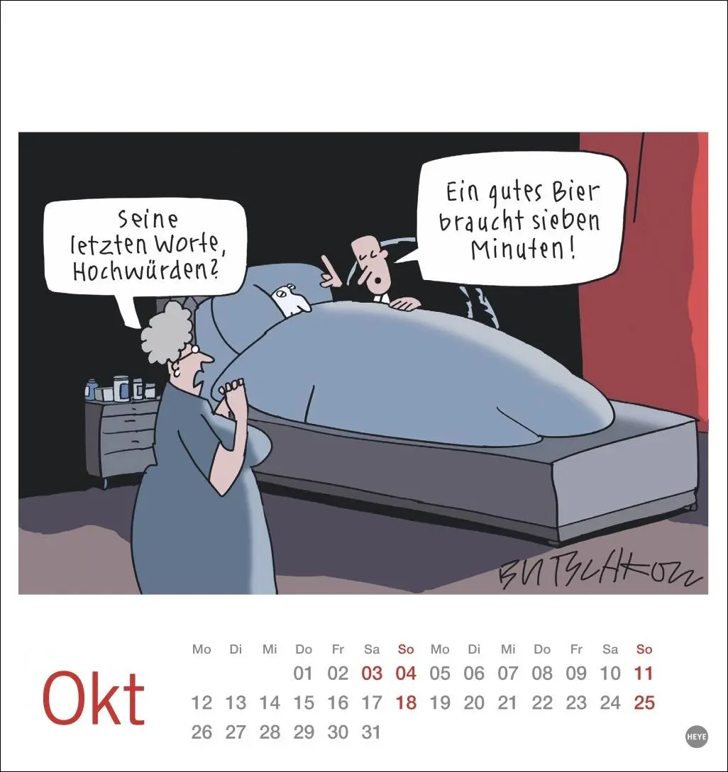 Bild: 9783756412280 | Peter Butschkow: Bier her Postkartenkalender 2026 | Peter Butschkow