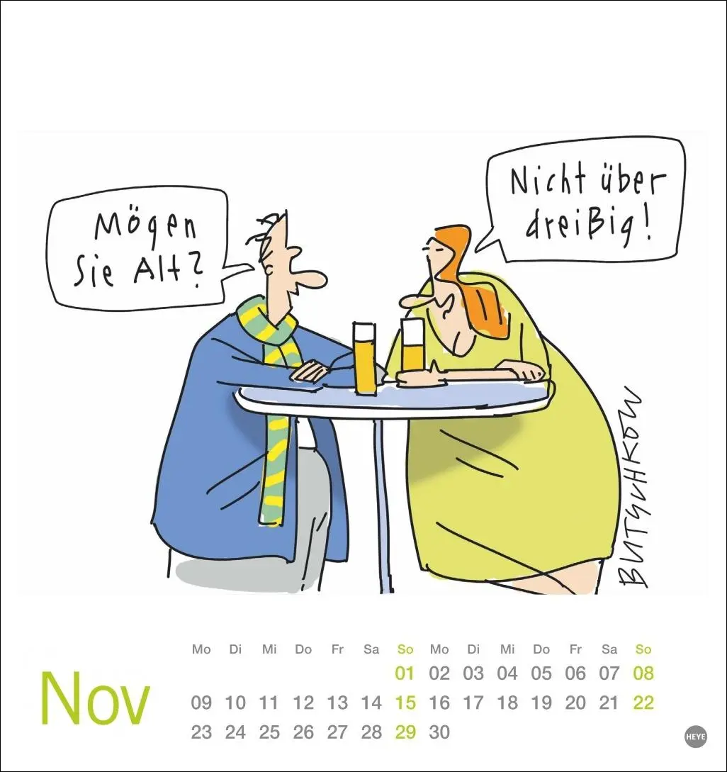 Bild: 9783756412280 | Peter Butschkow: Bier her Postkartenkalender 2026 | Peter Butschkow