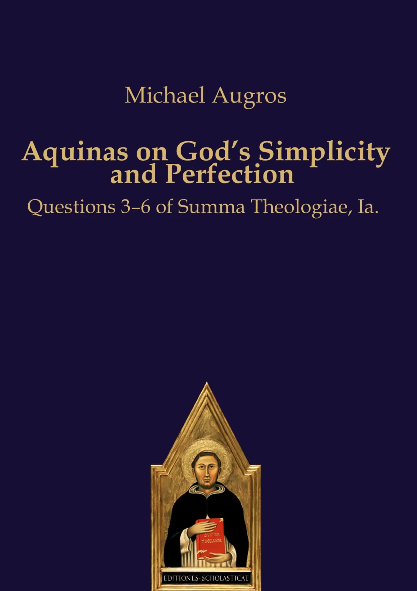 Cover: 9783868382280 | Aquinas on God¿s Simplicity and Perfection | Michael Augros | Buch