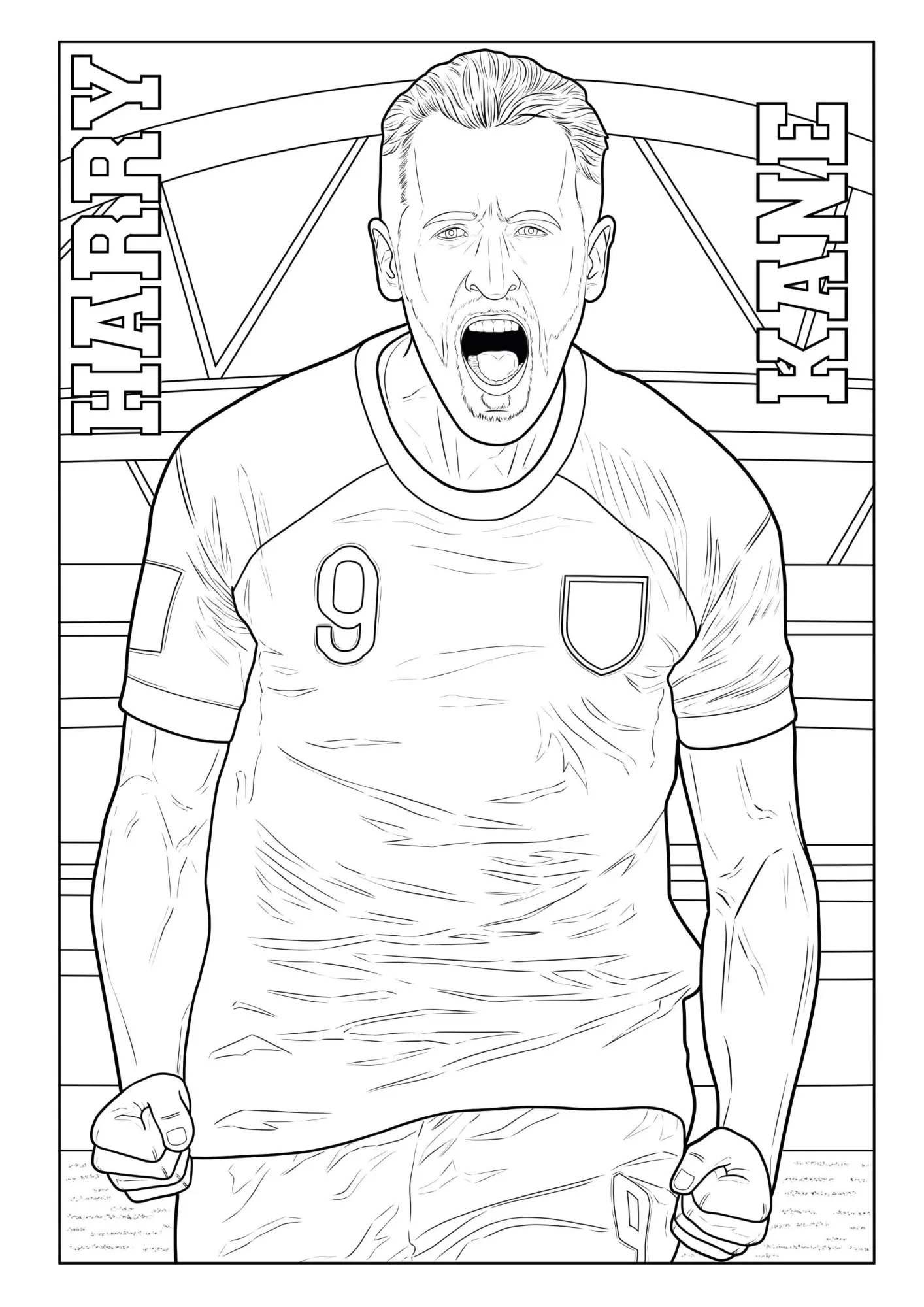 Bild: 9783986572280 | Fußball Malbuch - Tore, Siege &amp; Triumphe SUPERSTARS Fußballhelden...