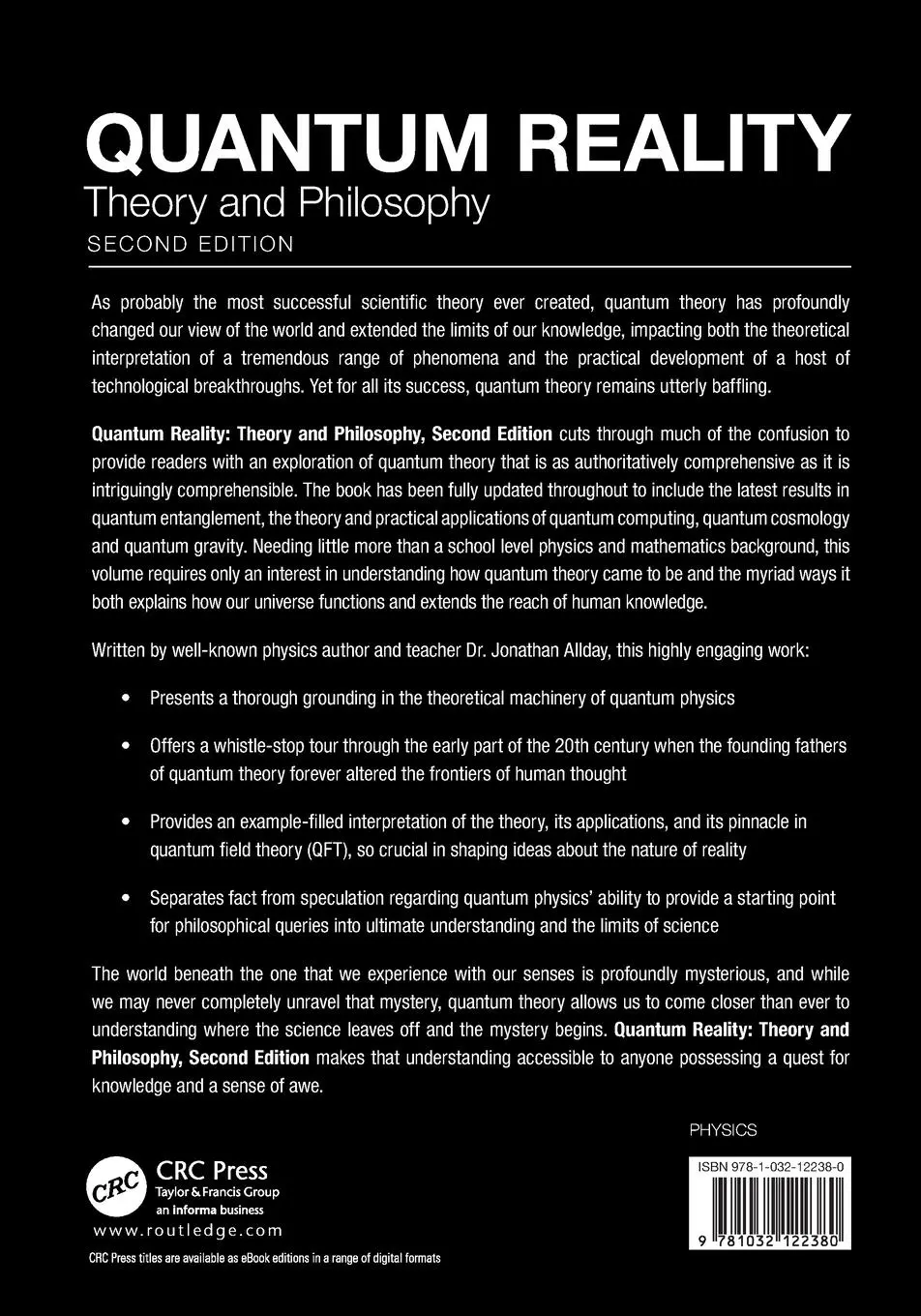 Rückseite: 9781032122380 | Quantum Reality | Theory and Philosophy | Jonathan Allday | Buch