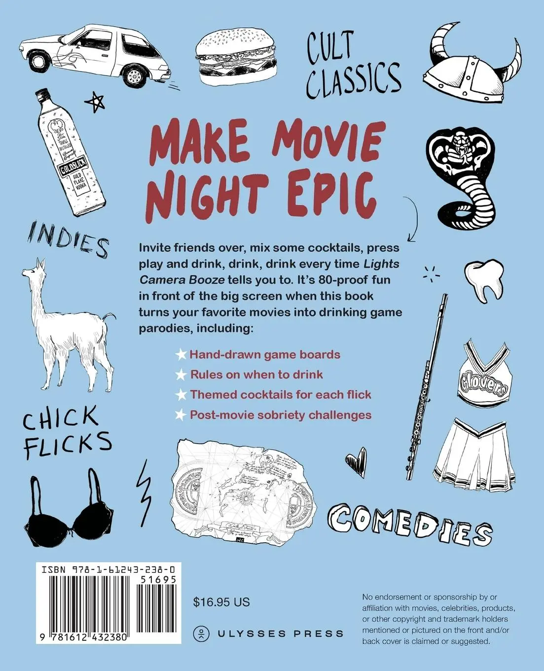 Rückseite: 9781612432380 | Lights Camera Booze | Kourtney Jason (u. a.) | Taschenbuch | Englisch