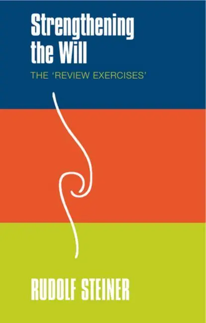 Cover: 9781855842380 | Strengthening the Will | The "Review Exercises" | Rudolf Steiner