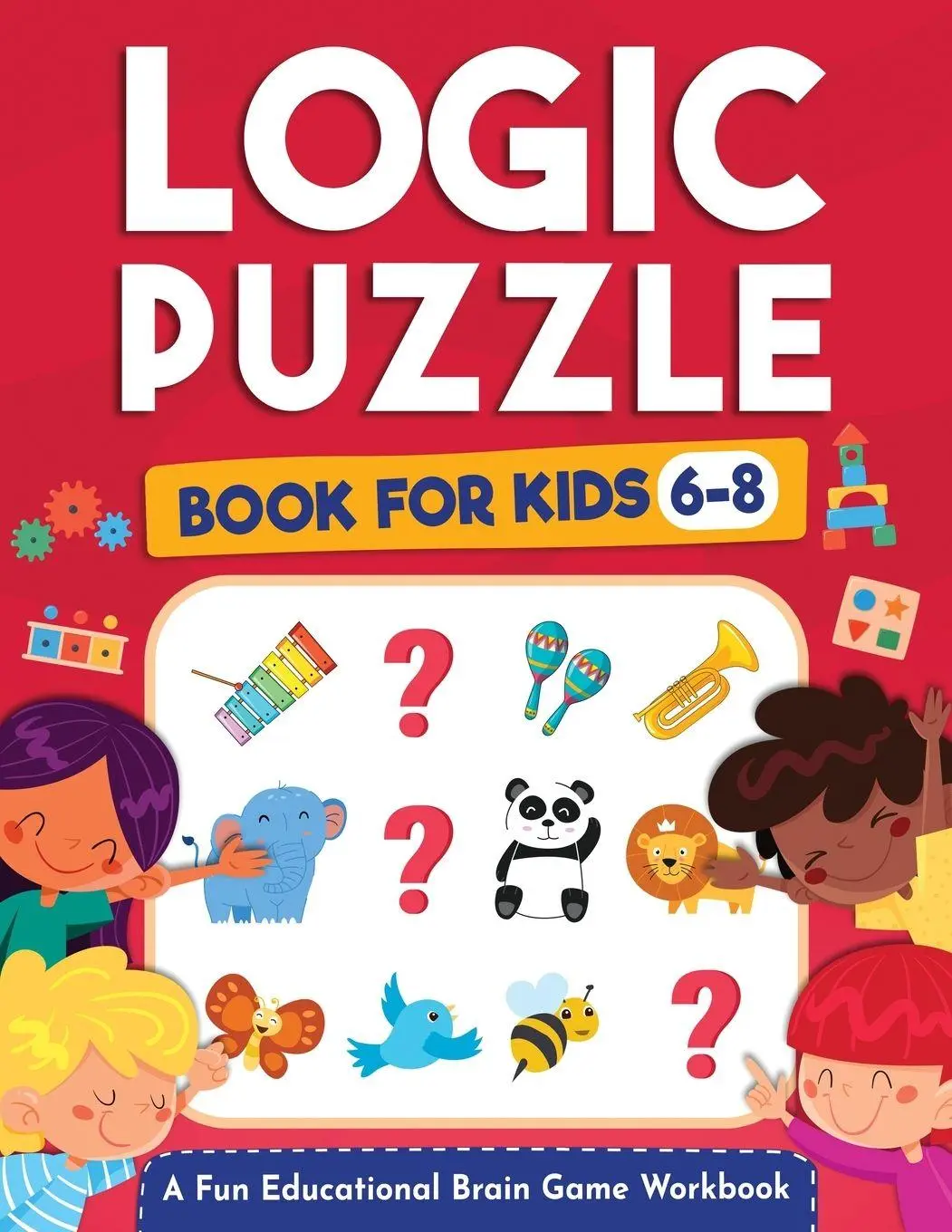 Cover: 9781954392380 | Logic Puzzles for Kids Ages 6-8 | Jennifer L Trace (u. a.) | Buch