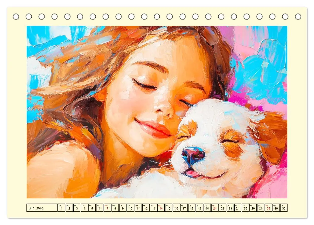 Bild: 9783457352380 | Mensch und Hund. Herzensverbindungen (Tischkalender 2026 DIN A5...