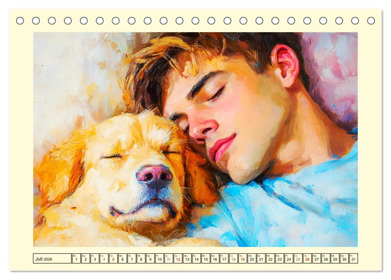 Bild: 9783457352380 | Mensch und Hund. Herzensverbindungen (Tischkalender 2026 DIN A5...