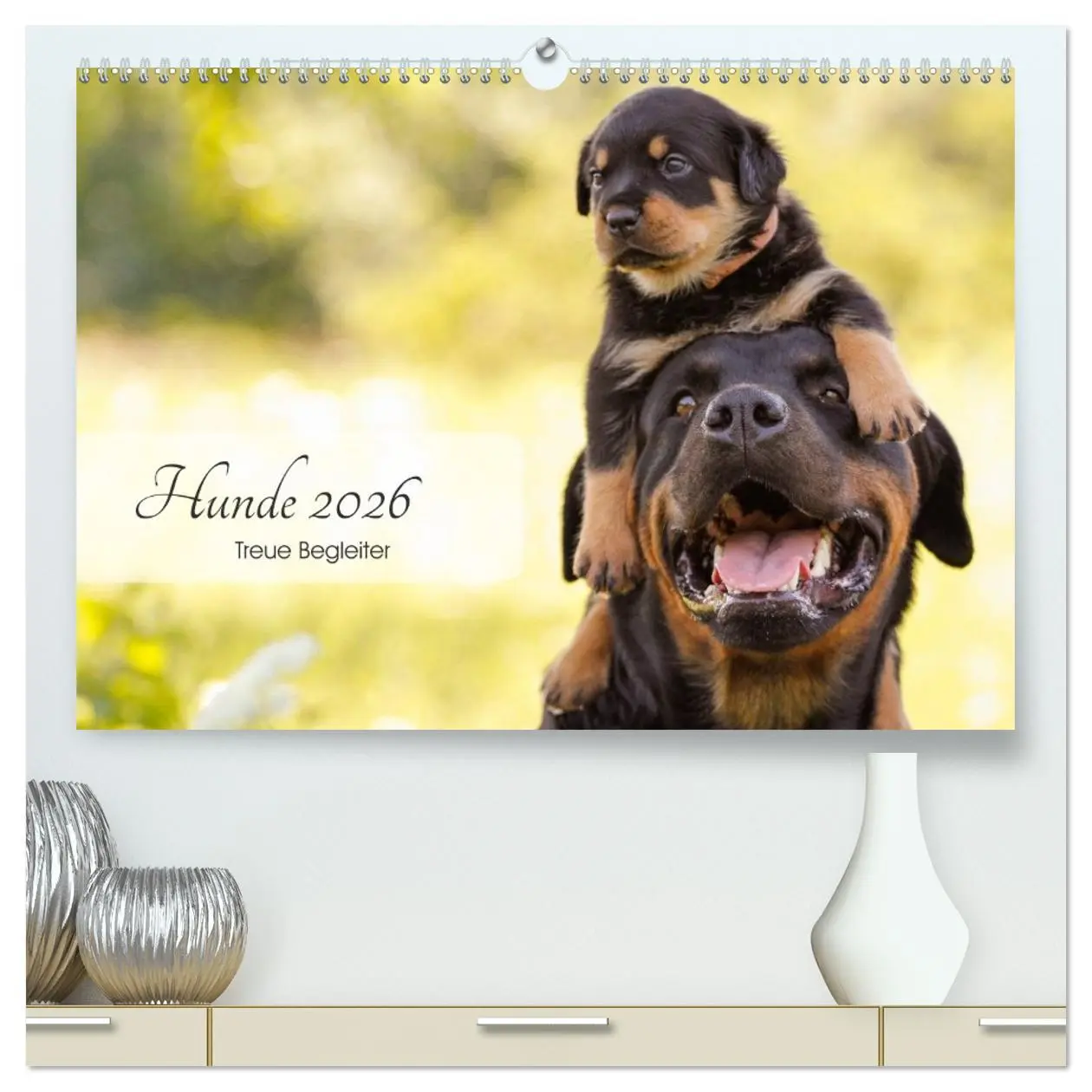 Cover: 9783457972380 | Hunde 2026 - Treue Begleiter (hochwertiger Premium Wandkalender...
