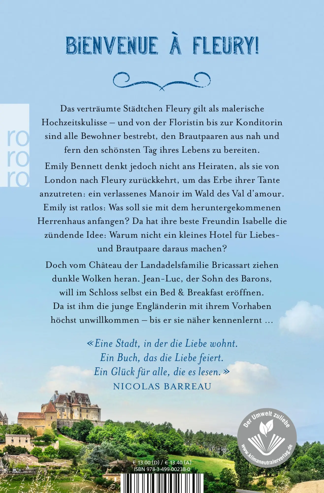Rückseite: 9783499002380 | Die Rosen von Fleury | Roman | Jean Rémy | Taschenbuch | 448 S. | 2022