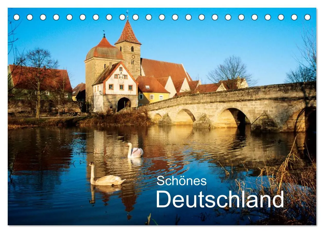 Cover: 9783516202380 | Schönes Deutschland (Tischkalender 2026 DIN A5 quer), CALVENDO...