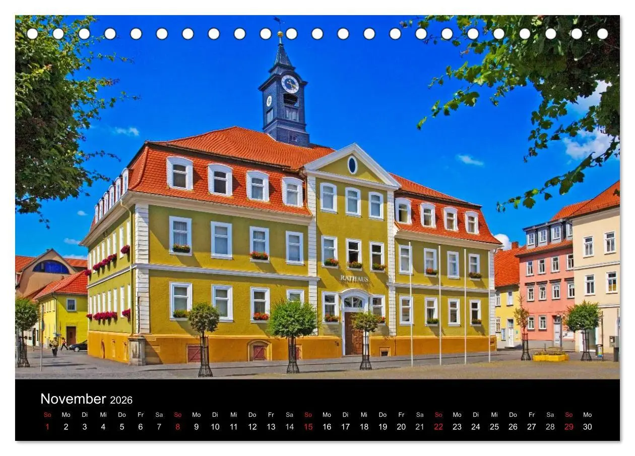 Bild: 9783516202380 | Schönes Deutschland (Tischkalender 2026 DIN A5 quer), CALVENDO...