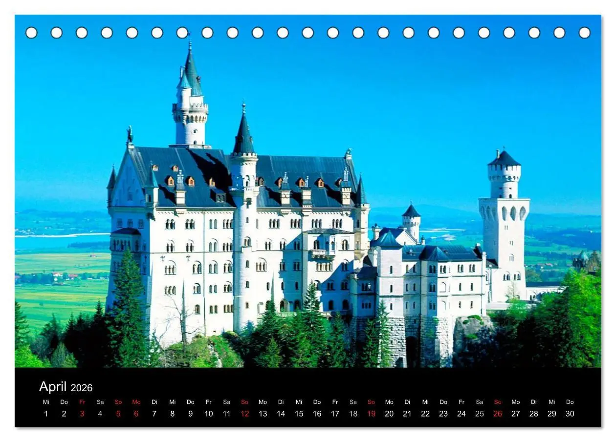 Bild: 9783516202380 | Schönes Deutschland (Tischkalender 2026 DIN A5 quer), CALVENDO...