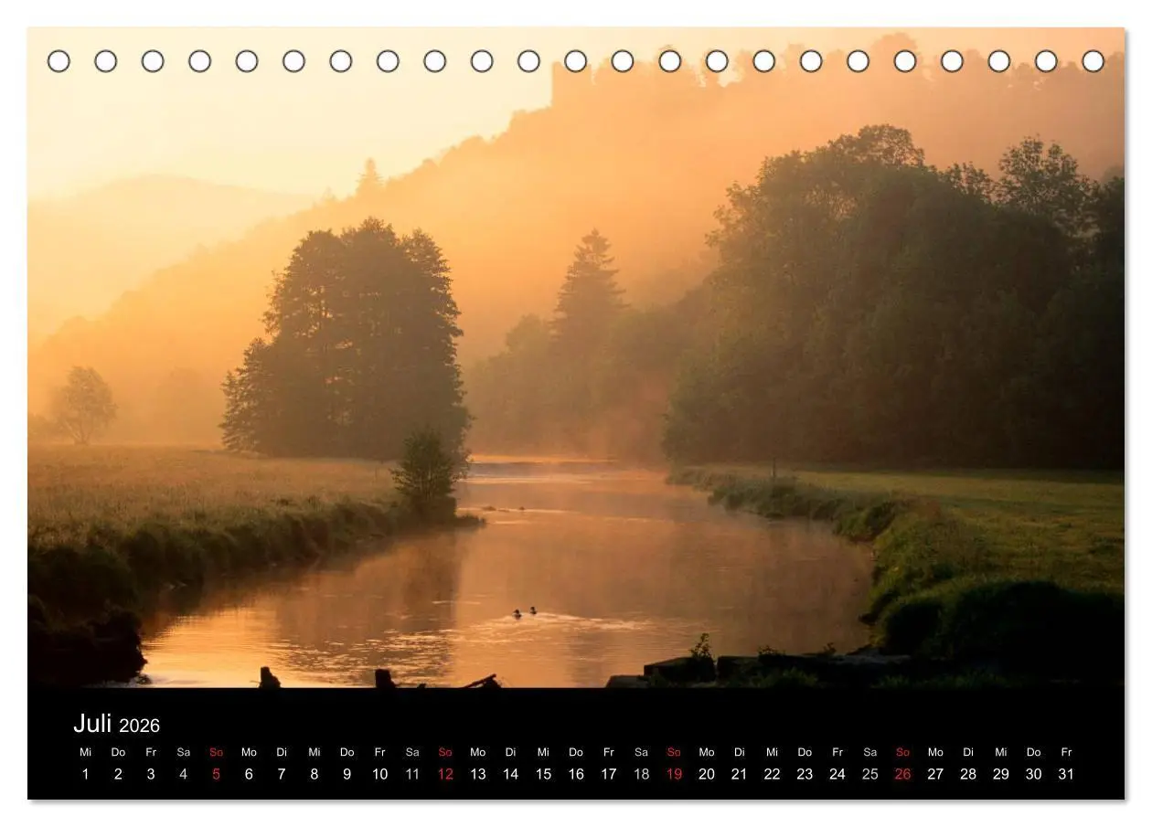 Bild: 9783516202380 | Schönes Deutschland (Tischkalender 2026 DIN A5 quer), CALVENDO...