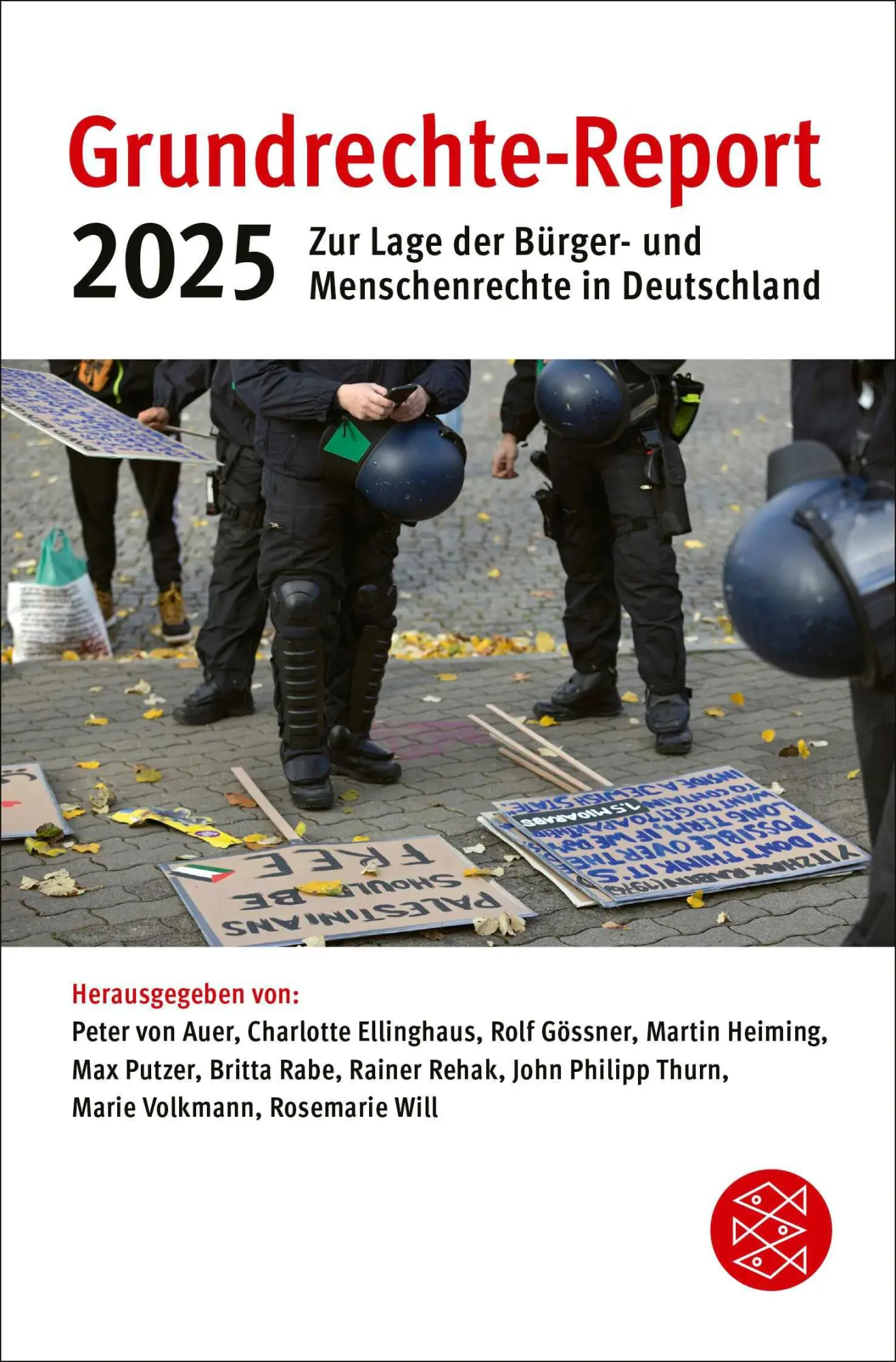 Cover: 9783596712380 | Grundrechte-Report 2025 | Peter von Auer (u. a.) | Taschenbuch | 2025