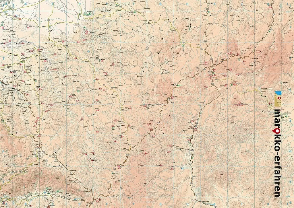 Bild: 9783943752380 | K13: Tafraoute nord - Tizourgane - Igherm 1:120.000 GPS - Waypoints