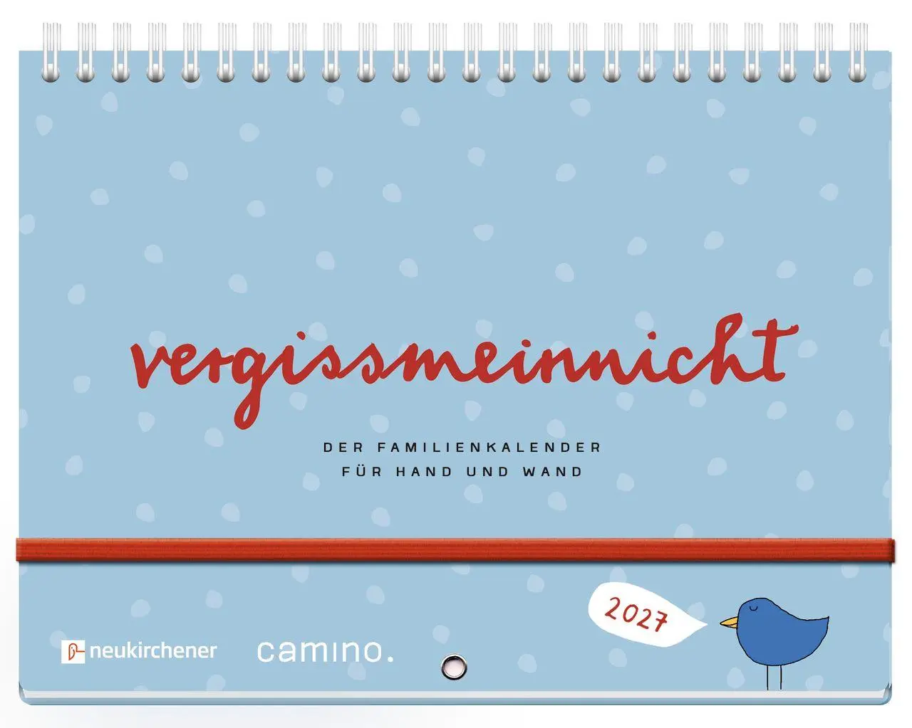 Cover: 9783961572380 | vergissmeinnicht 2027 - Der Familienkalender für Hand und Wand | 2027