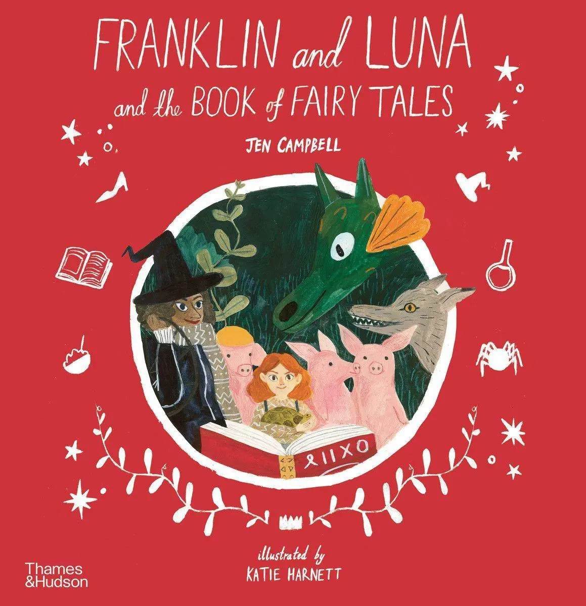 Cover: 9780500652480 | Franklin and Luna and the Book of Fairy Tales | Jen Campbell | Buch