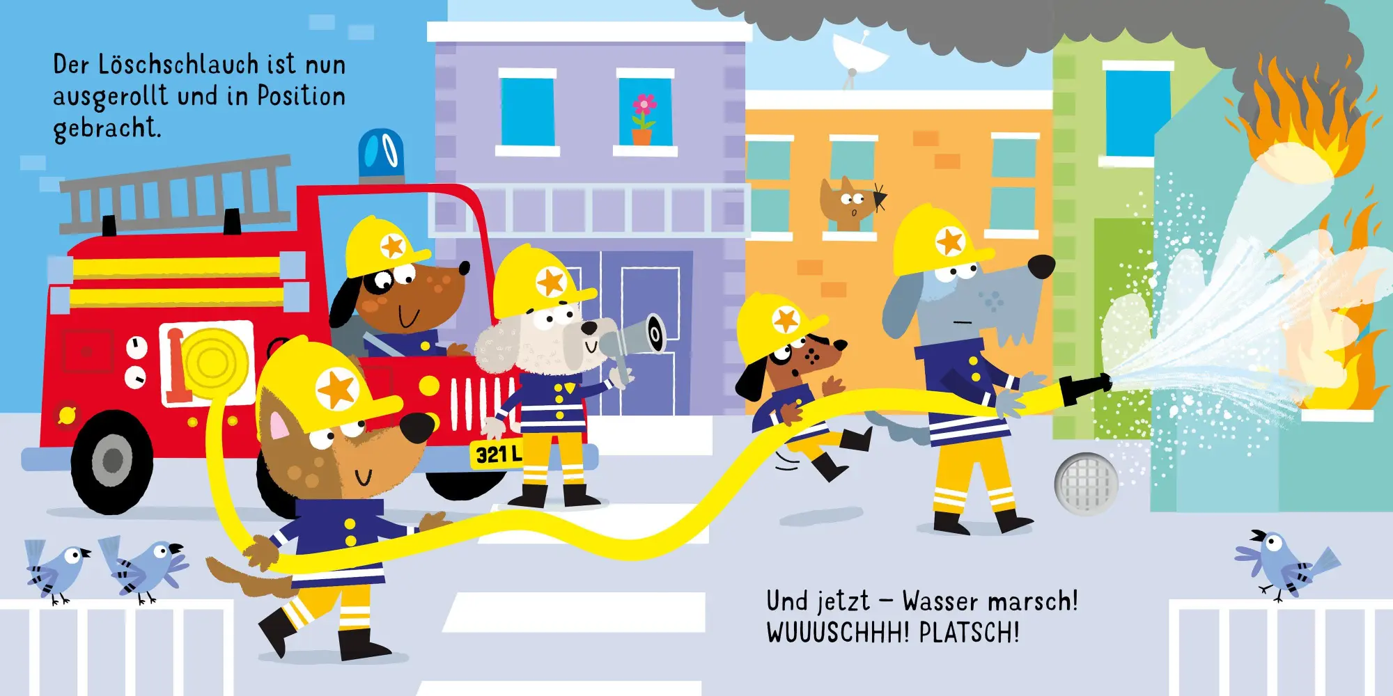 Bild: 9781035702480 | Ohren auf und los geht's! Das Feuerwehrauto | Buch | 10 S. | Deutsch