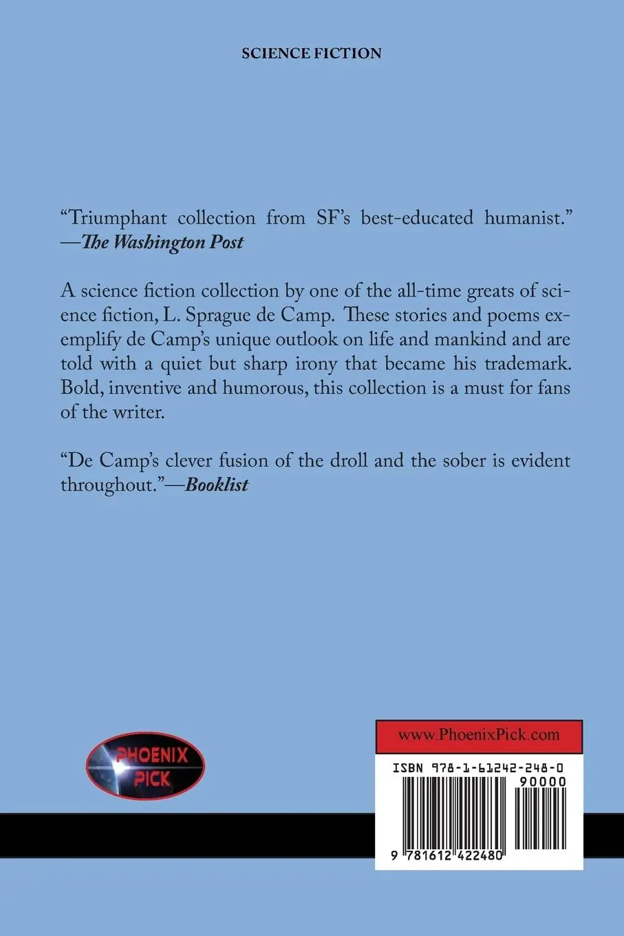 Rückseite: 9781612422480 | The Best of L. Sprague de Camp | L. Sprague De Camp | Taschenbuch