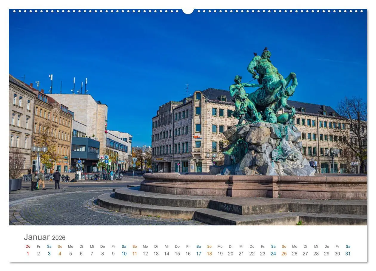 Bild: 9783457272480 | Fürth - die Denkmalstadt (hochwertiger Premium Wandkalender 2026...