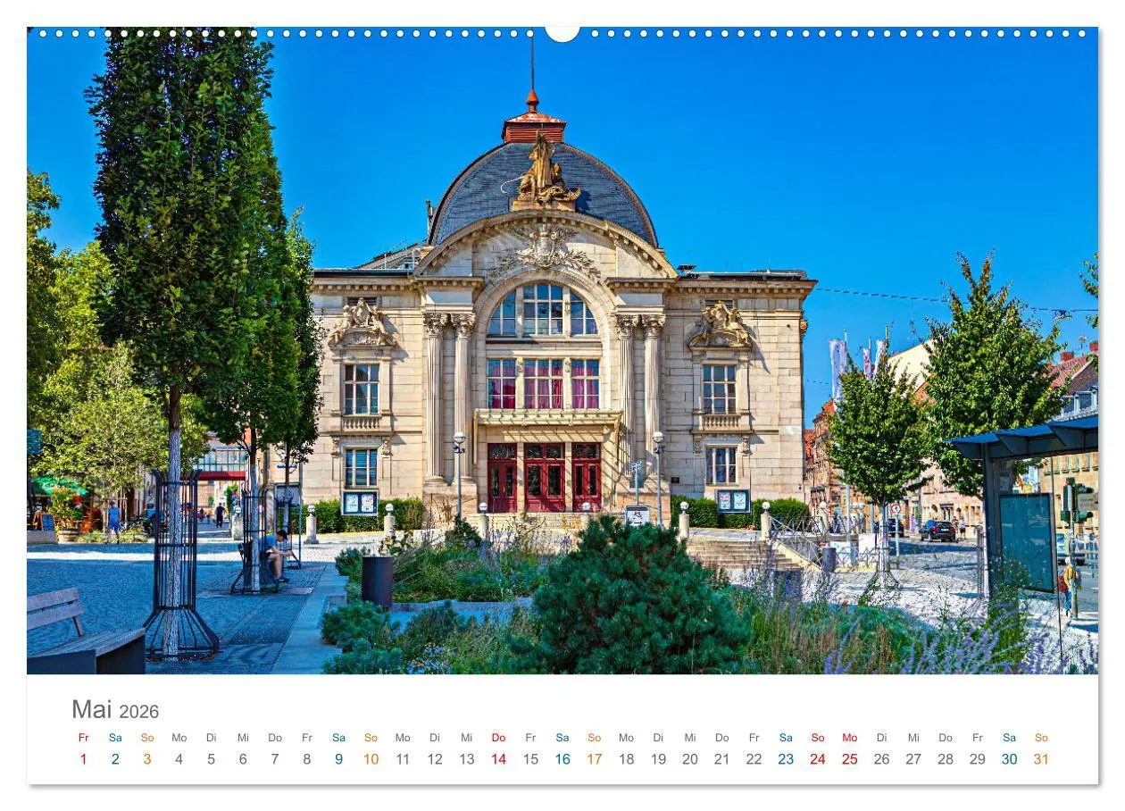 Bild: 9783457272480 | Fürth - die Denkmalstadt (hochwertiger Premium Wandkalender 2026...