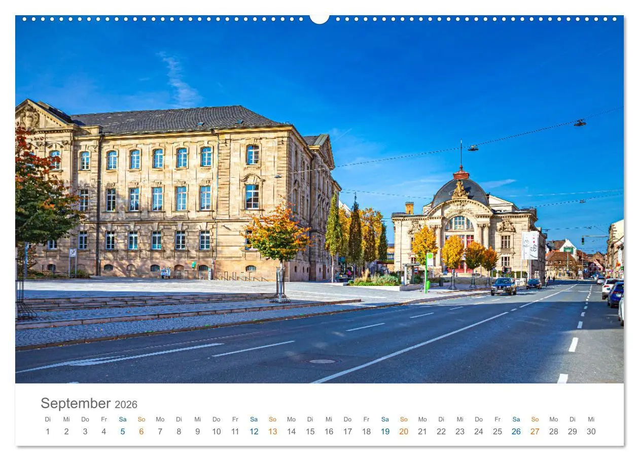 Bild: 9783457272480 | Fürth - die Denkmalstadt (hochwertiger Premium Wandkalender 2026...