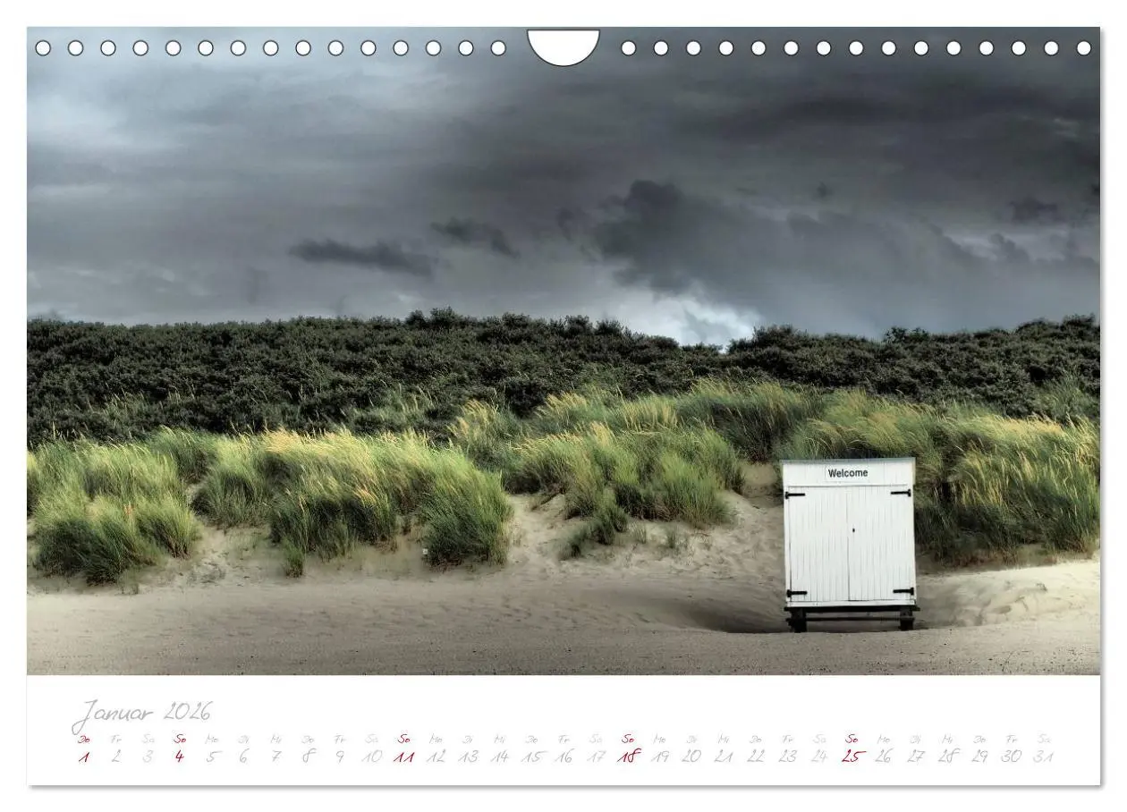 Bild: 9783516122480 | Zeeland (Wandkalender 2026 DIN A4 quer), CALVENDO Monatskalender