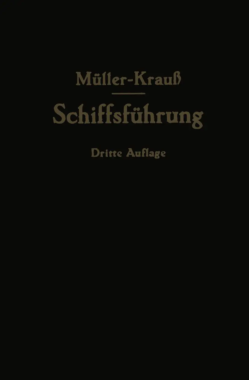 Cover: 9783642472480 | Handbuch für die Schiffsführung | Johannes Müller (u. a.) | Buch