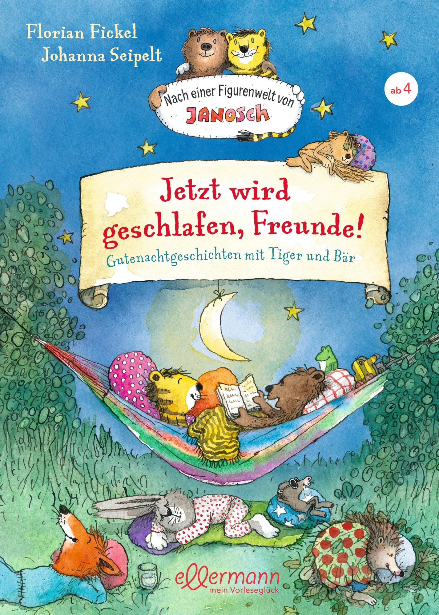 Cover: 9783770702480 | Nach einer Figurenwelt von Janosch. Jetzt wird geschlafen, Freunde!