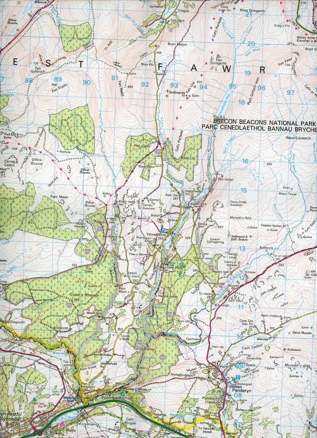 Bild: 9780319262580 | Brecon Beacons | Ordnance Survey | (Land-)Karte | Karte/Landkarte