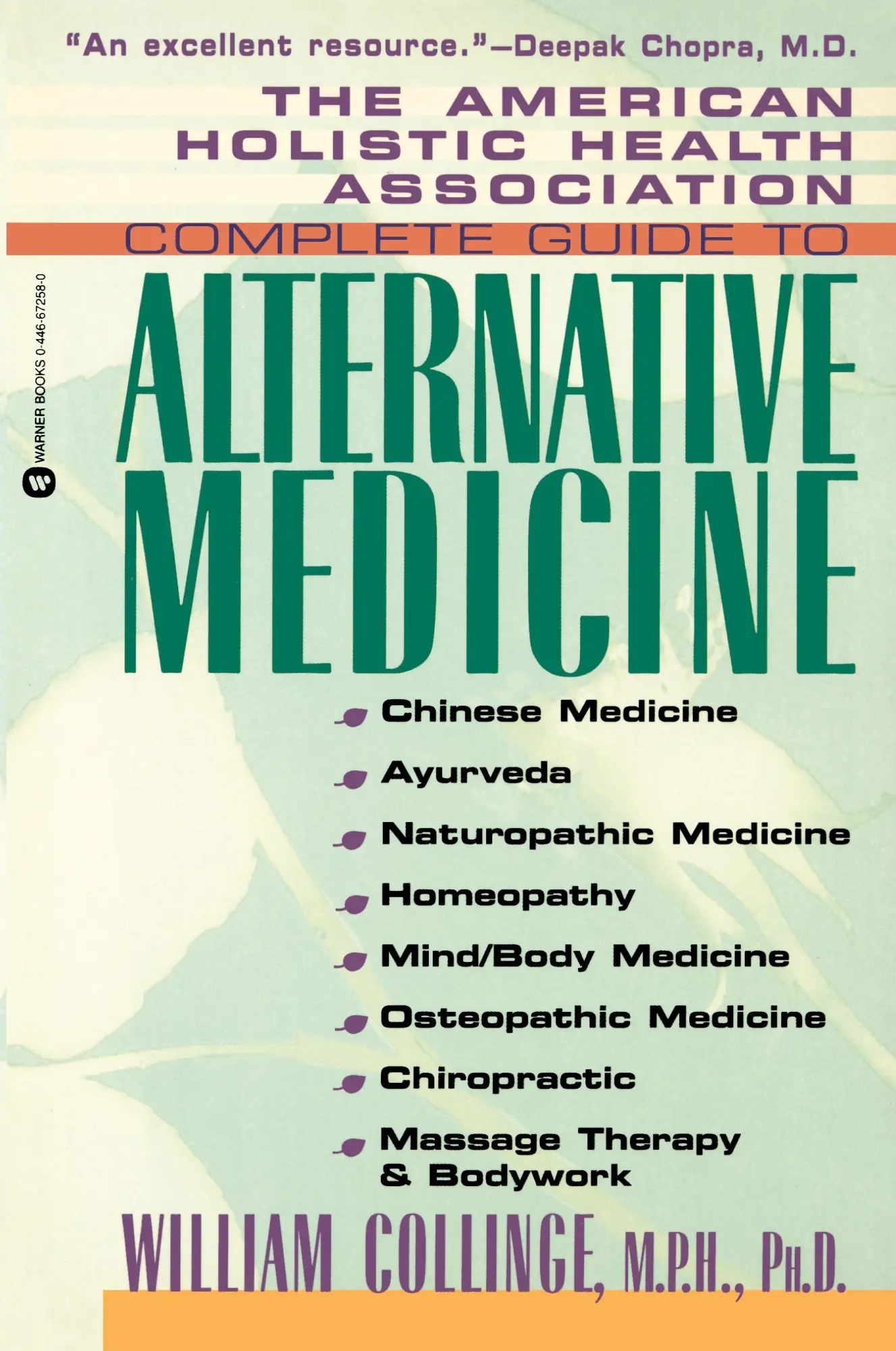 Cover: 9780446672580 | Amer Holistic Health Assoc Compl Gde to Alternative Medicine | Buch
