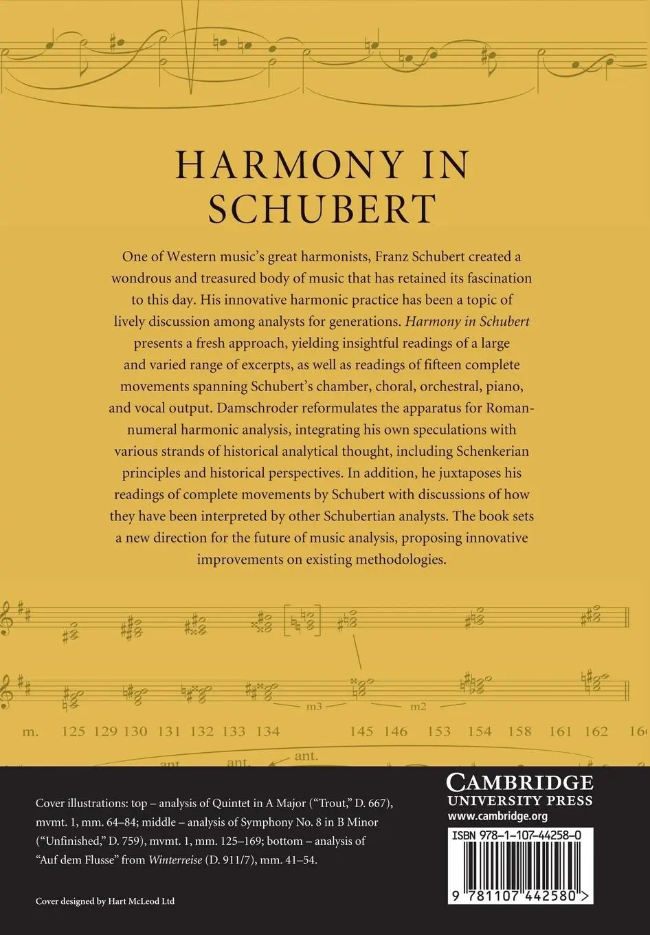 Rückseite: 9781107442580 | Harmony in Schubert | David Damschroder | Taschenbuch | Englisch