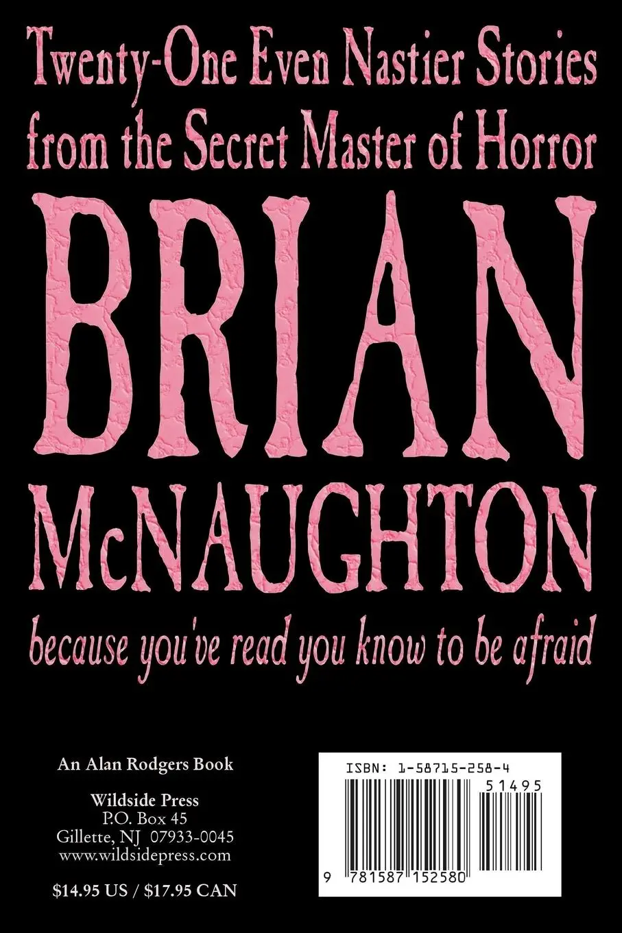 Rückseite: 9781587152580 | Even More Nasty Stories | Brian Mcnaughton | Taschenbuch | Englisch