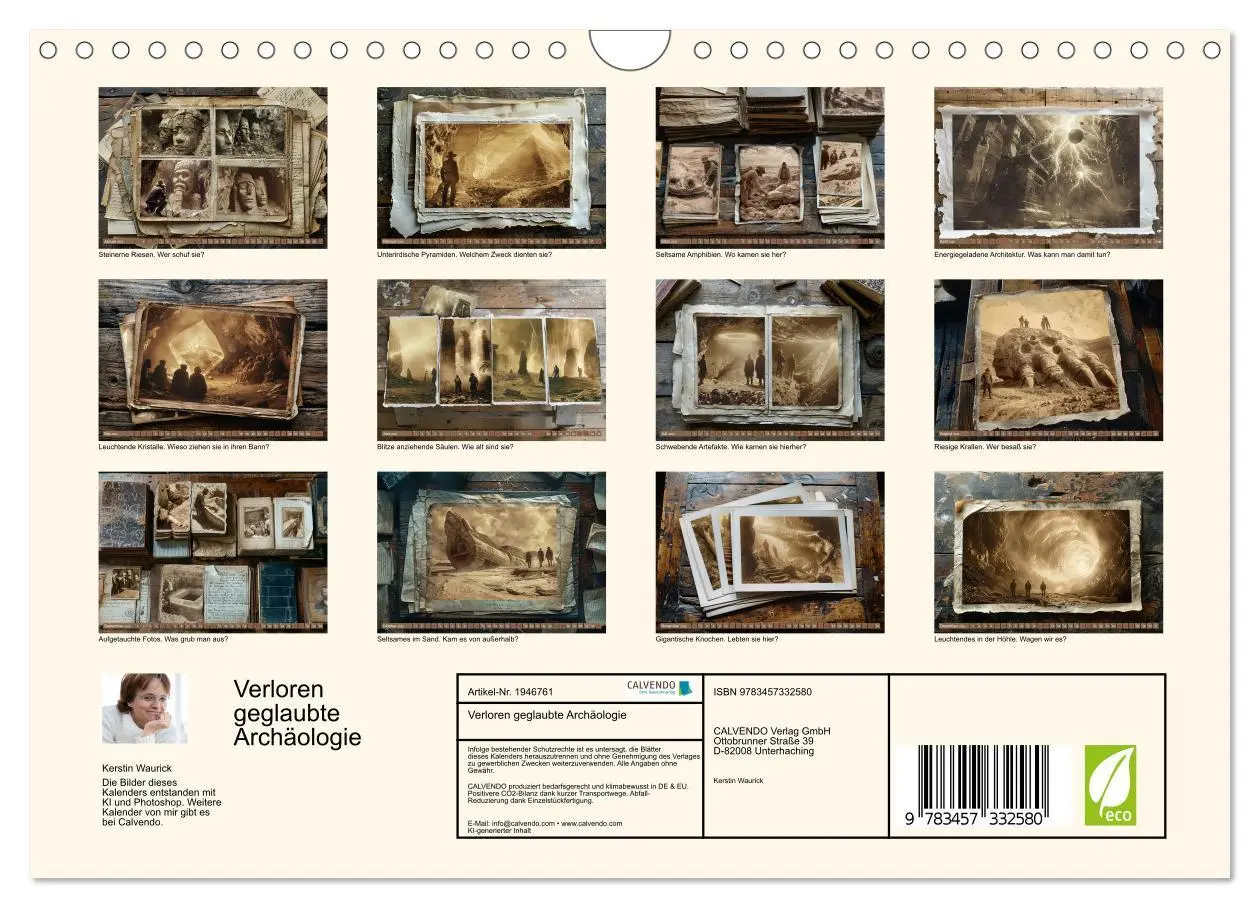 Bild: 9783457332580 | Verloren geglaubte Archäologie (Wandkalender 2026 DIN A4 quer),...
