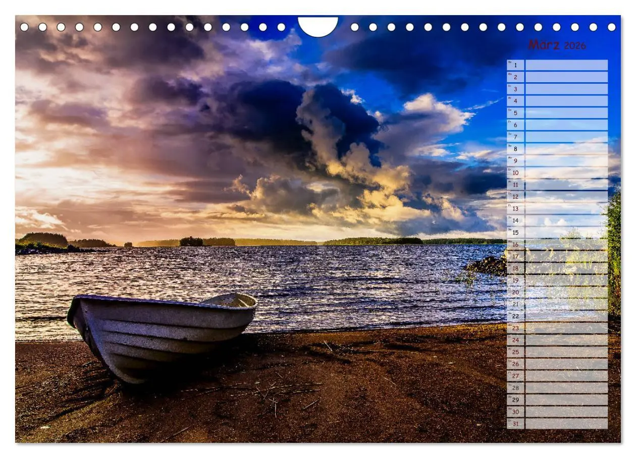 Bild: 9783457882580 | Finnlands raue Schönheit (Wandkalender 2026 DIN A4 quer), CALVENDO...
