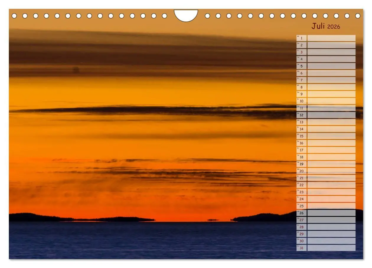 Bild: 9783457882580 | Finnlands raue Schönheit (Wandkalender 2026 DIN A4 quer), CALVENDO...