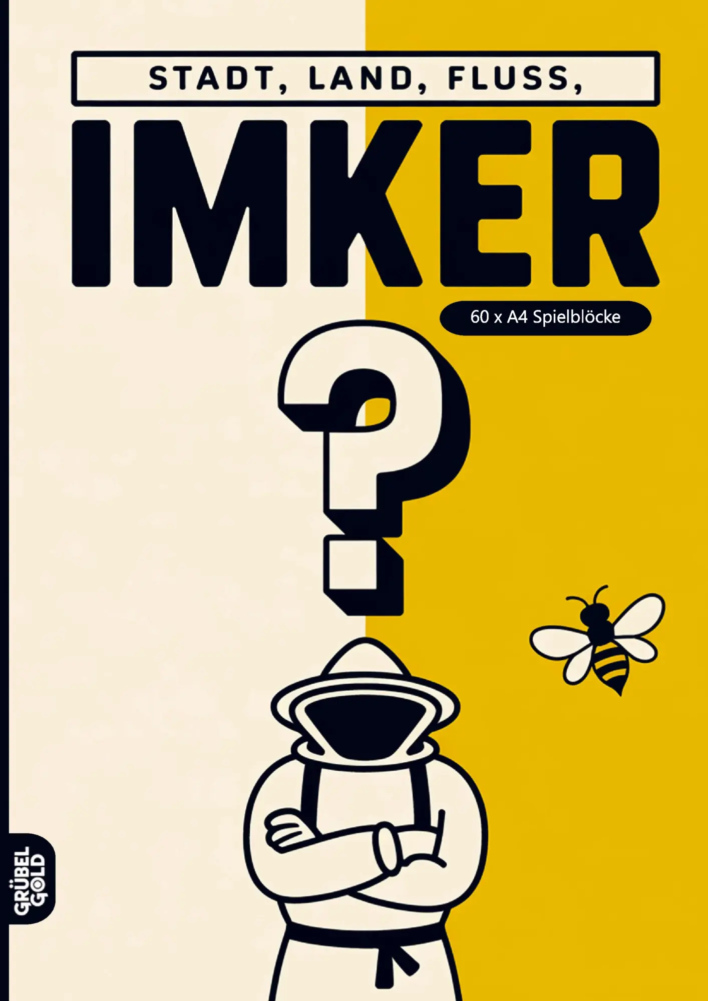 Cover: 9783693192580 | Stadt, Land, Fluss, Imker | Grübelgold Rätselhefte | Taschenbuch
