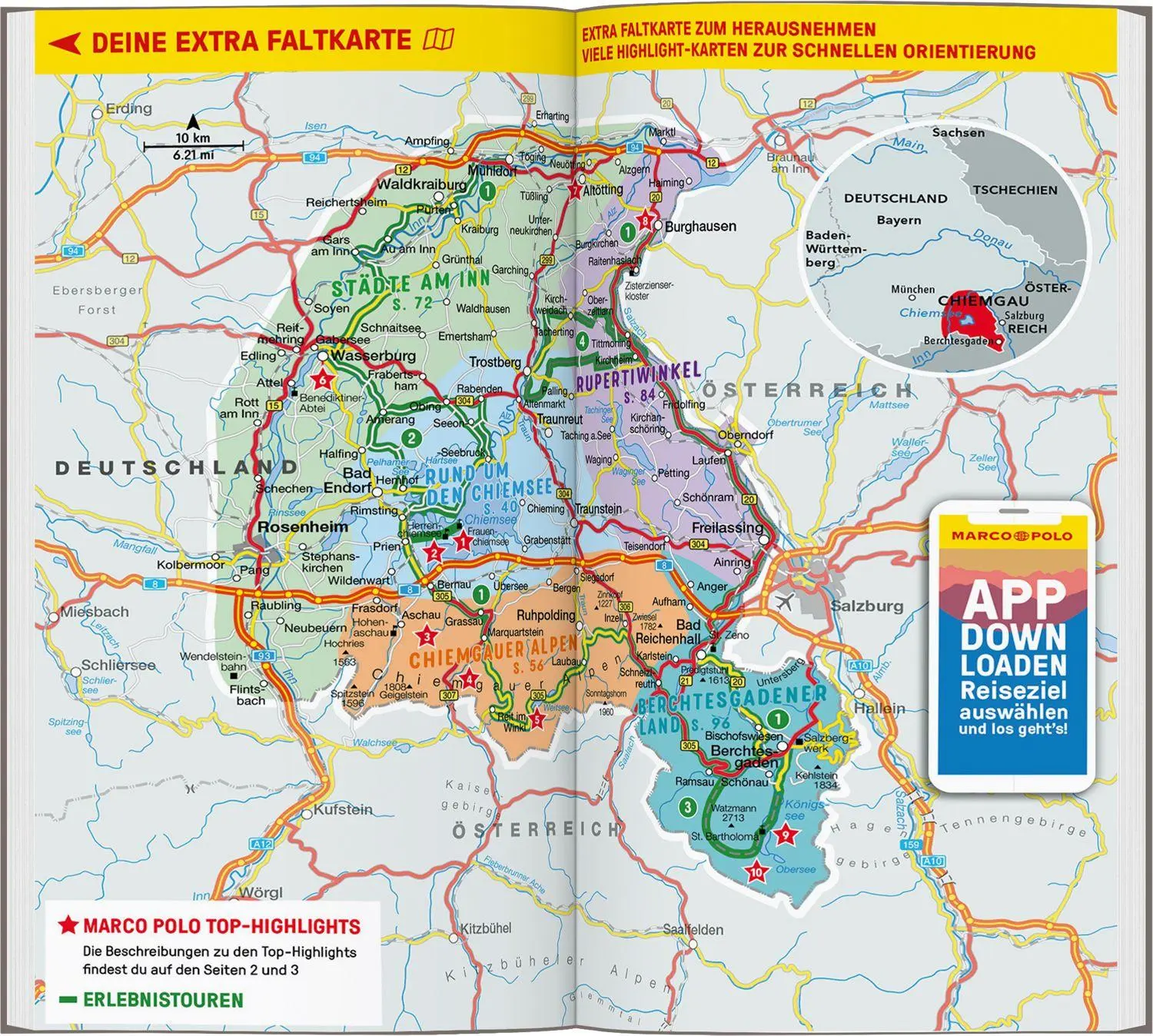Bild: 9783829742580 | MARCO POLO Reiseführer Chiemgau, Berchtesgadener Land | Taschenbuch