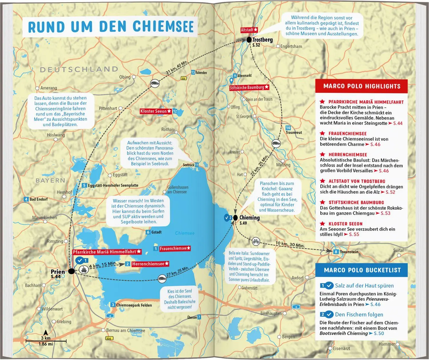 Bild: 9783829742580 | MARCO POLO Reiseführer Chiemgau, Berchtesgadener Land | Taschenbuch