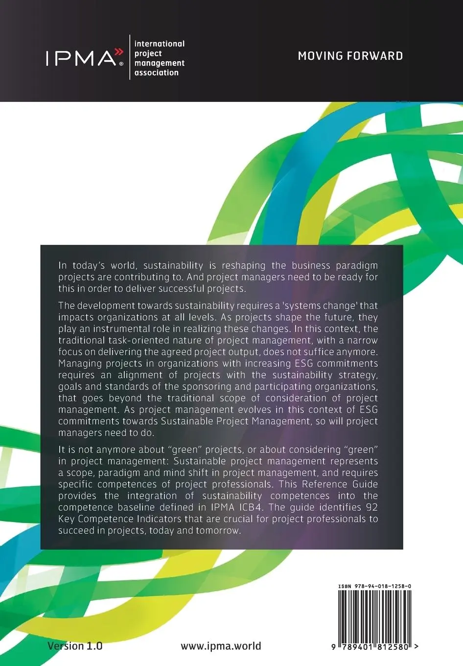 Rückseite: 9789401812580 | Sustainable guide for Project Management | Sara Bossi (u. a.) | Buch