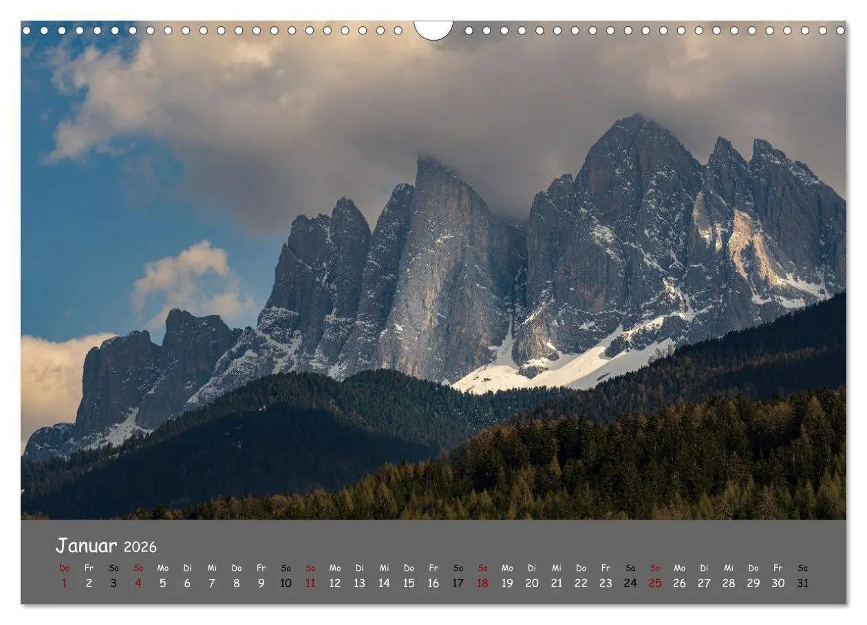 Bild: 9783457562680 | Felsgiganten (Wandkalender 2026 DIN A3 quer), CALVENDO Monatskalender