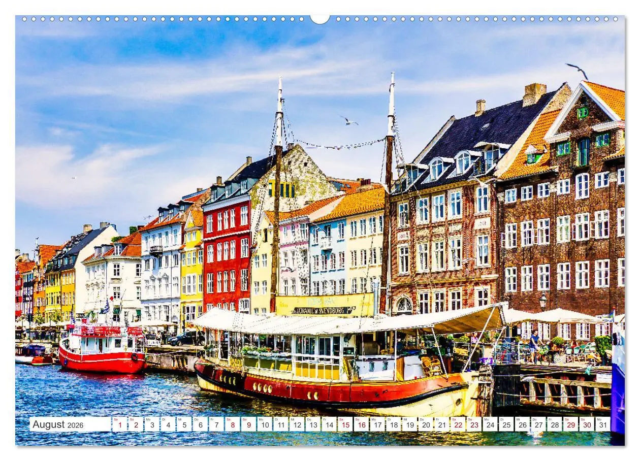 Bild: 9783457632680 | Kopenhagen - Die wundervolle Hafenstadt (Wandkalender 2026 DIN A2...