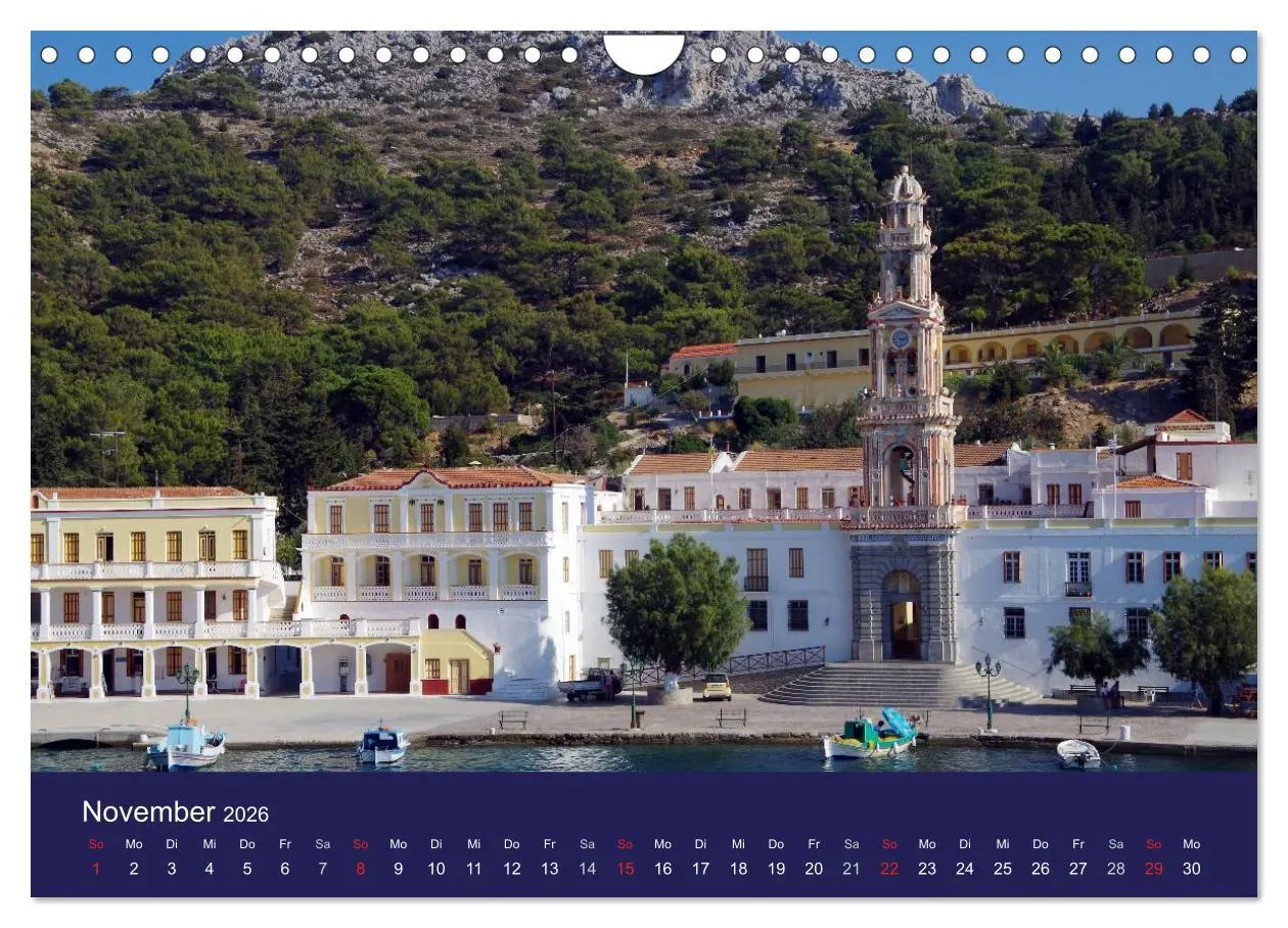 Bild: 9783516102680 | Rhodos mit Lindos und Symi (Wandkalender 2026 DIN A4 quer),...