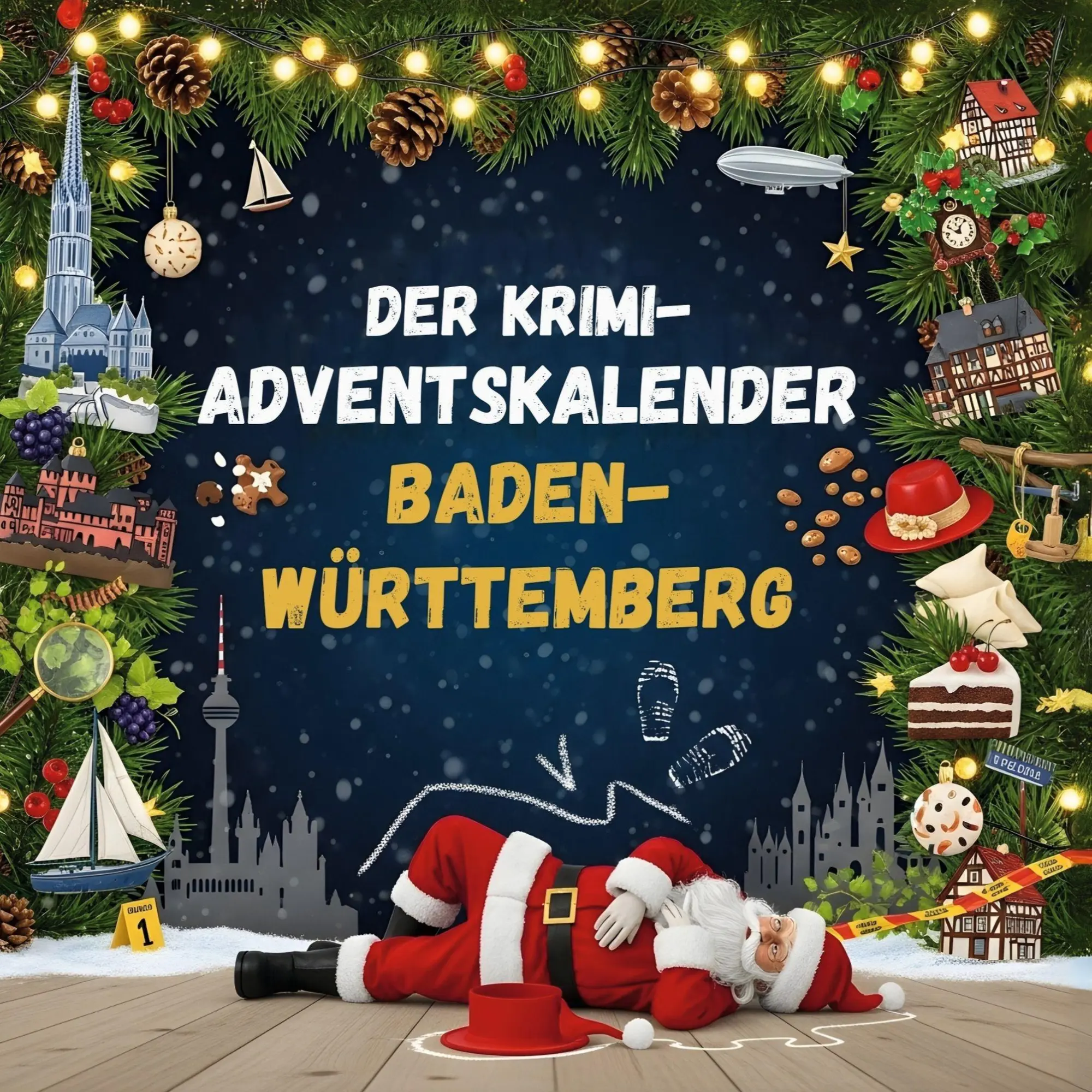 Cover: 9783695302680 | Der Krimi-Adventskalender Baden-Württemberg | Clara Richter | Buch