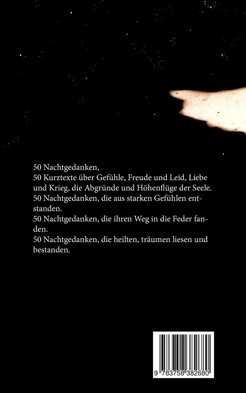 Rückseite: 9783758382680 | 50 Nachtgedanken | Simon Wagner | Taschenbuch | Paperback | 104 S.