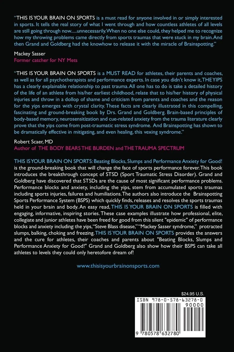 Rückseite: 9780578632780 | This Is Your Brain on Sports | David Grand (u. a.) | Taschenbuch
