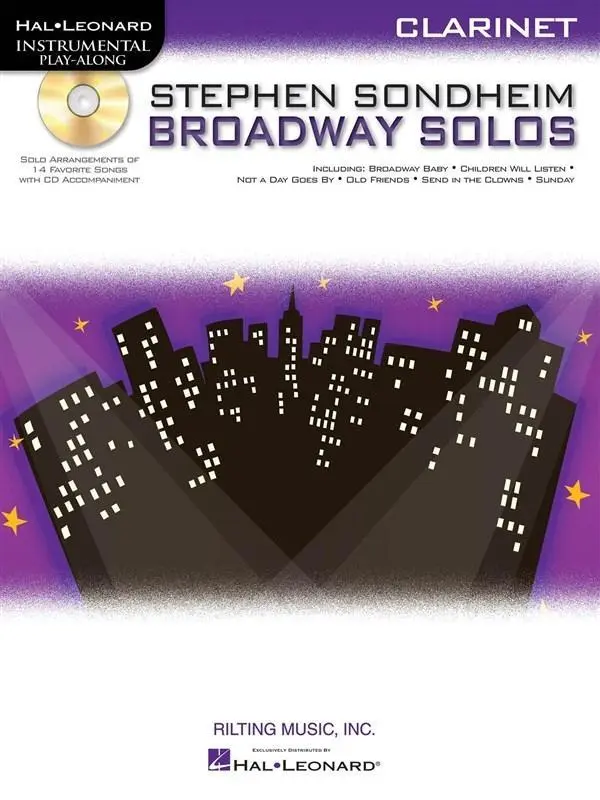 Cover: 9781423472780 | Stephen Sondheim - Broadway Solos | Clarinet | Stephen Sondheim | Buch