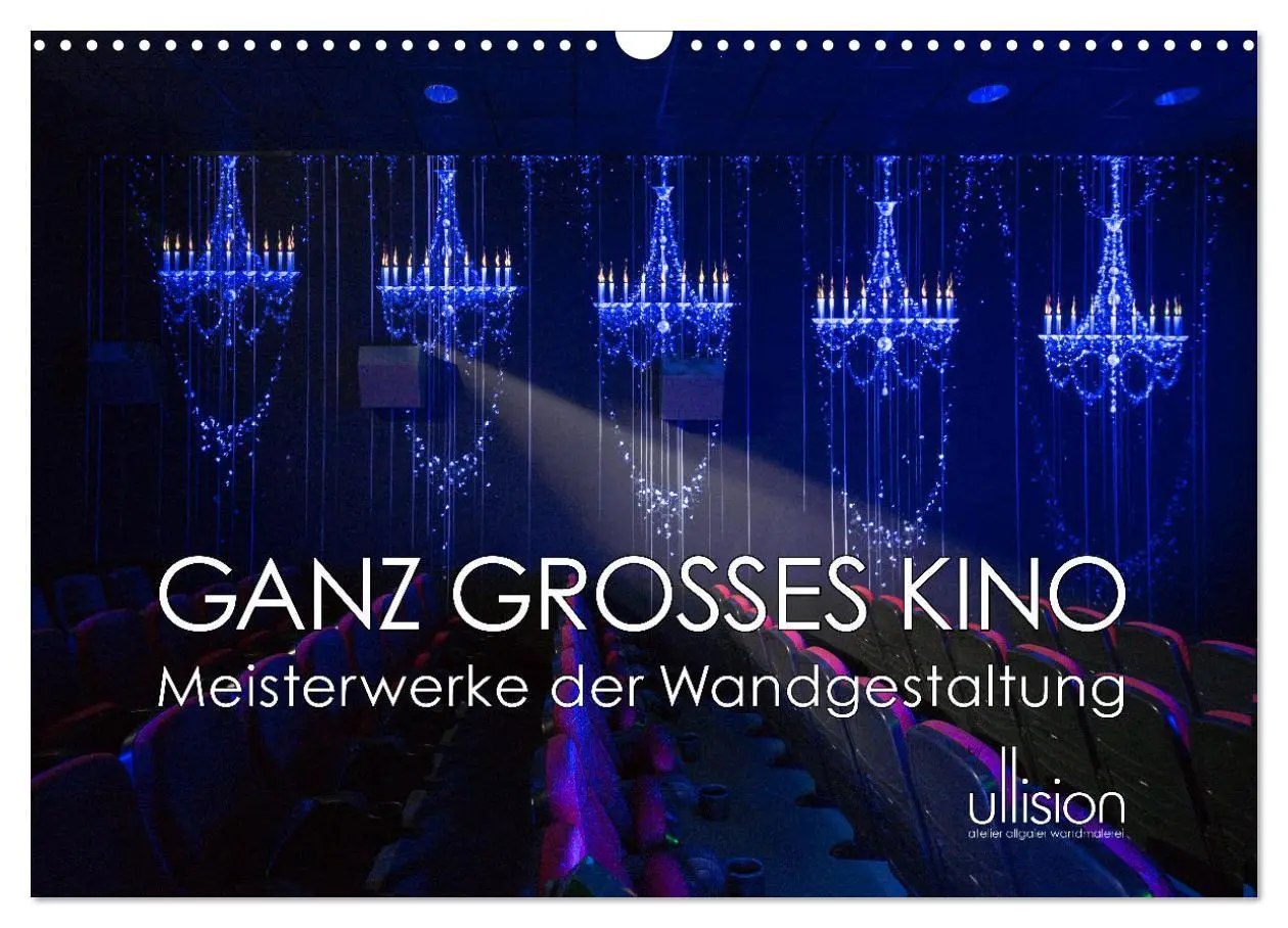 Cover: 9783457552780 | GANZ GROSSES KINO - Meisterwerke der Wandgestaltung (Wandkalender...