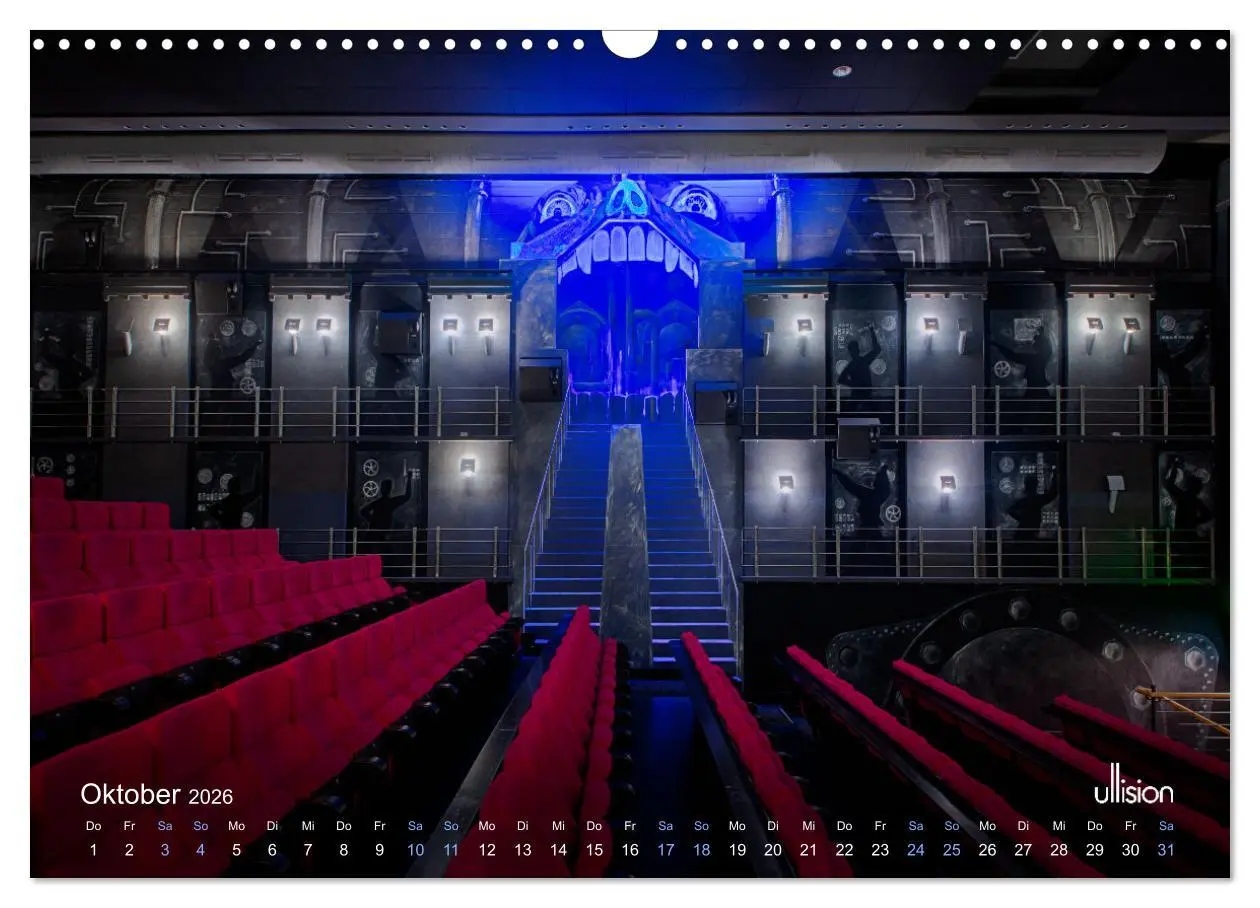 Bild: 9783457552780 | GANZ GROSSES KINO - Meisterwerke der Wandgestaltung (Wandkalender...