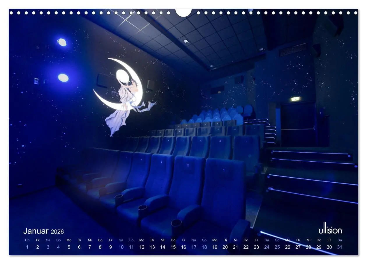 Bild: 9783457552780 | GANZ GROSSES KINO - Meisterwerke der Wandgestaltung (Wandkalender...